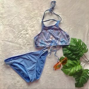 Periwinkle & Paisley Swim Set